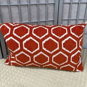 Burnt Orange Couch Pillow